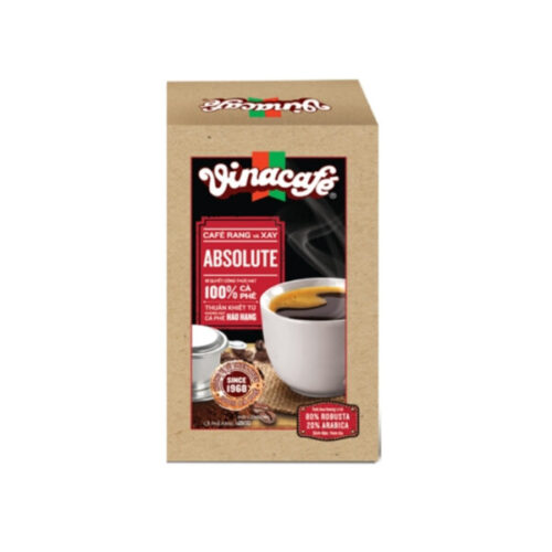 VINACAFE ABSOLUTE ROASTED AND MILLED INSTANT COFFEE 480G