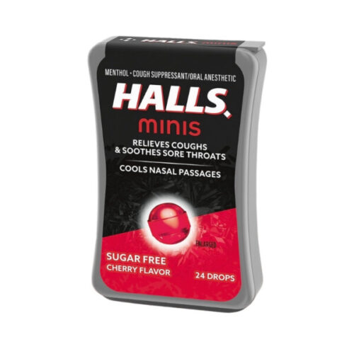 HALLS MINIS CHERRY FLAVOR GETHALLS
