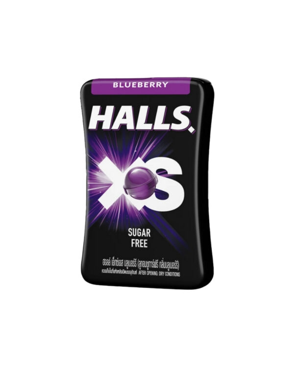 HALLS XS BLUEBERRY SUGAR FREE
