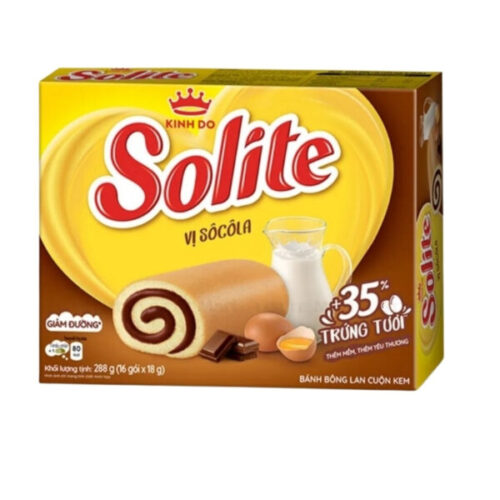 SOLITE CHOCOLATE FLAVOR SPONGE CAKE