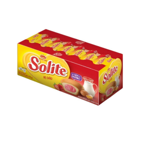 SOLITE STRAWBERRY FLAVOR SPONGE CAKE